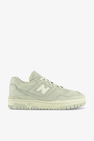 New Balance Bb550 Logo-embossed Leather Low-top Trainers
