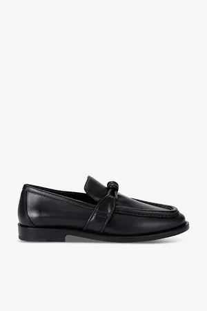 Bottega Veneta Astaire Knotted Leather Loafers