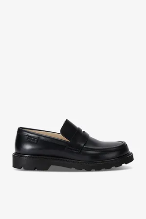 Loewe Blaze Leather Loafers