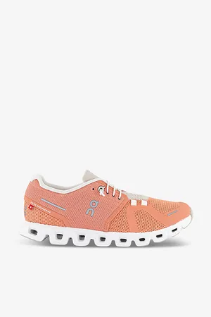 On Running Cloud 5 Logo-embroidered Mesh Low-top Trainers
