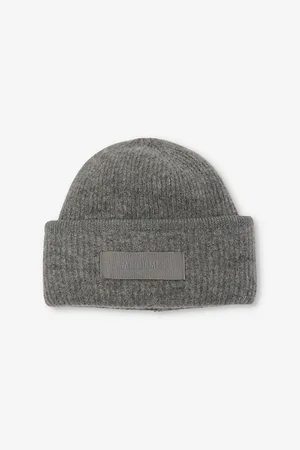 Jacquemus Le Bonnet Gros Grain Brand-patch Wool-blend Beanie