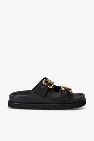 Chloé Nil Double-strap Cowhide Mules
