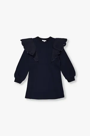 Chloé Frilled Brand-embroidered Cotton Sweatshirt 4-14 Years