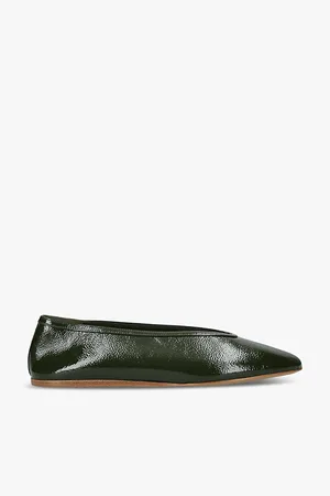 Le Monde Beryl Luna Pointed-toe Patent-leather Pumps
