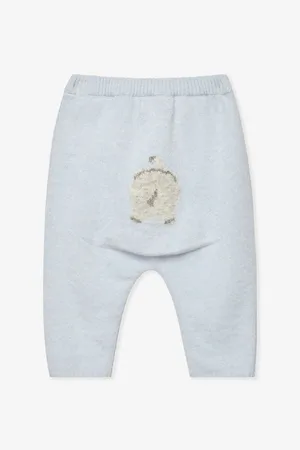 FrenchTrotters Elephant Embroidered-motif Knitted Leggings 0-9 Months