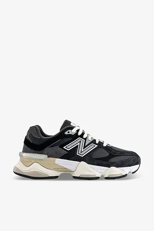 New Balance 9060 Brand-patch Leather and Mesh Low-top Trainers