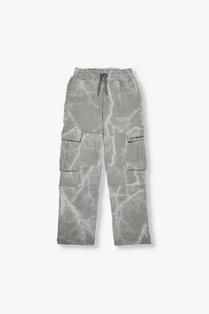 Givenchy Storm-print Mid-rise Tapered-leg Cotton-jersey Jogging Bottoms 8-12+ Years