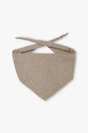 EXTREME CASHMERE N°35 Triangle Cashmere-blend Knitted Bandana