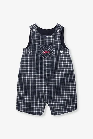 FrenchTrotters Archie Car Graphic-embroidered Woven Romper 3-24 Months
