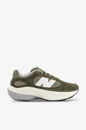 New Balance Wrpd Logo-embroidered Suede and Mesh Low-top Trainers