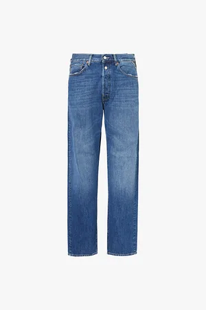 Replay M9zero1 Straight-leg Relaxed-fit Denim Jeans