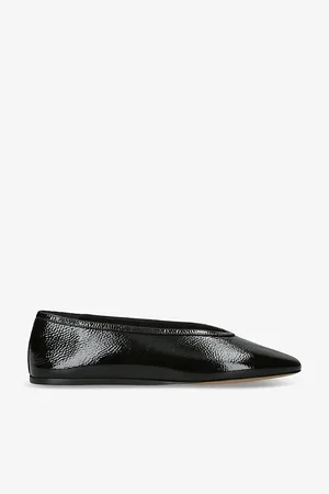 Le Monde Beryl Luna Pointed-toe Patent-leather Pumps