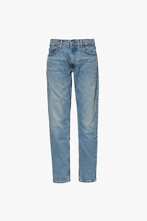 Ralph Lauren Parkside Brand-patch Straight-leg Regular-fit Stretch-denim Blend Jeans