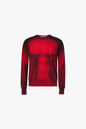 Vivienne Westwood Sean Orbit-embroidery Regular-fit Wool Jumper