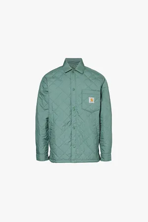 Carhartt Wadeson Brand-appliqué Quilted Recycled-polyester Jacket