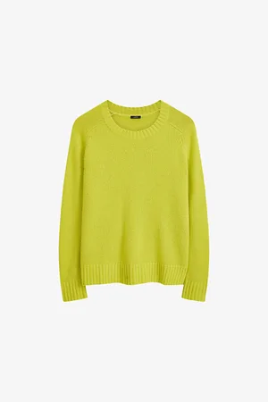 Joseph Round-neck Relaxed-fit Long-sleeve Cashmere Jumper