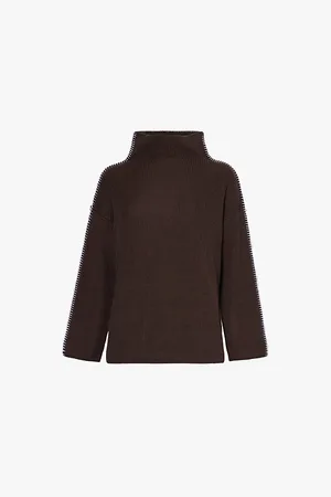 Max Mara Fanfara Funnel-neck Wool Jumper