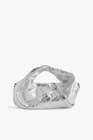 DRIES VAN NOTEN Double-top-handles Small Leather Tote Bag