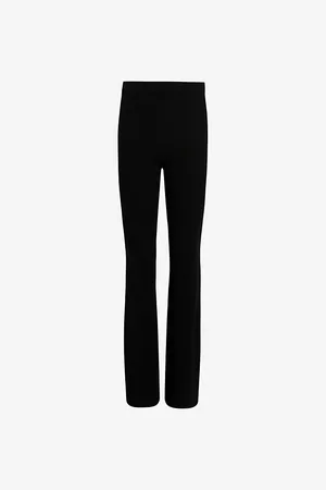 AllSaints Peaches Slim-fit Mid-rise Ribbed Stretch-knit Trousers