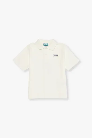 Kenzo Box Brand-print Cotton-piqué Polo Shirt 2-14 Years