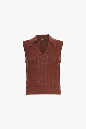 Paige Rossana Sleeveless Organic-cotton, Recycled-nylon and Silk Top