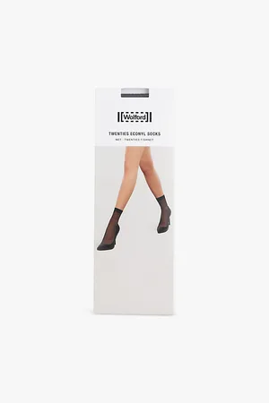 Wolford Twenties Fishnet Recycled-nylon Blend Socks