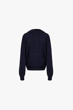 Maison Margiela Long-sleeve Fine-knit Wool and Cashmere-blend Hoody