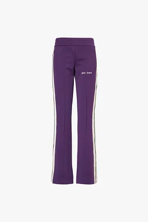 Palm Angels Relaxed-fit Flared Woven Jogging Bottoms