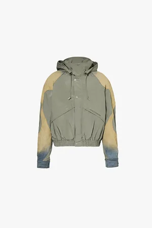 Acne Studios Bomber Embroidered Branding Regular-fit Woven Jacket