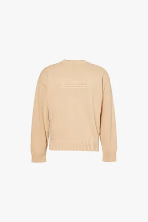 Dsquared2 Embossed Branding Crewneck Regular-fit Cotton Jumper