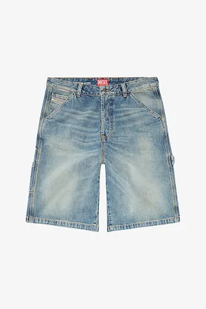 Diesel D-livery Relaxed-fit Denim Shorts