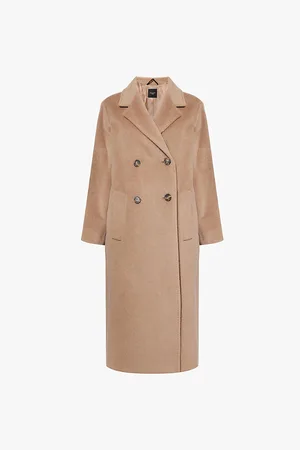 Max Mara Zufolo Double-breasted Relaxed-fit Wool-blend Coat