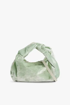 DRIES VAN NOTEN Velvet Small Woven Tote Bag