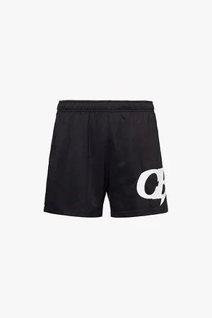 Cole Buxton Star Embroidered-logo Regular-fit Mesh Shorts