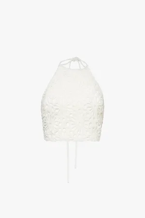 Amy Lynn Bonnie Crochet-pattern Cotton Top