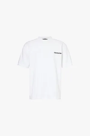 Cole Buxton Sportswear Brand-print Relaxed-fit Cotton-jersey T-shirt