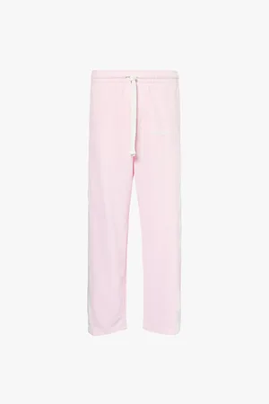 Cole Buxton Classic Brand-print Straight-leg Regular-fit Woven Trousers