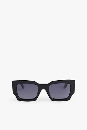 ANINE BING Indio Square-frame Acetate Sunglasses