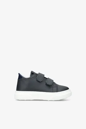 Babywalker Logo-embossed Leather Low-top Trainers