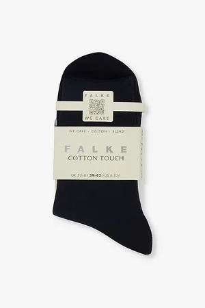 Falke Cotton Touch Ankle-rise Stretch-cotton Blend Socks