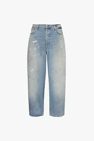 Acne Studios 2023m Wide-leg Baggy-fit Denim Jeans