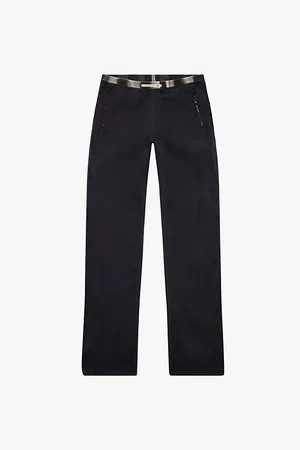 Diesel P-post Contrast-waist Logo-badge Recycled-nylon Trousers