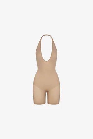 SKIMS Plunge-neck Slim-fit Stretch-woven Body