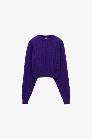 Loewe Dropped-shoulder Cable Knitted Jumper
