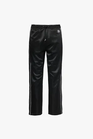 Loewe Striped-panel Straight-leg Relaxed-fit Woven-blend Jogging Bottoms