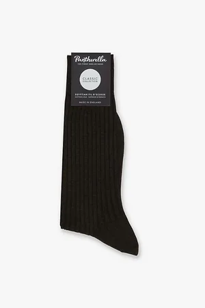 Pantherella Danvers Branded Cotton-blend Socks