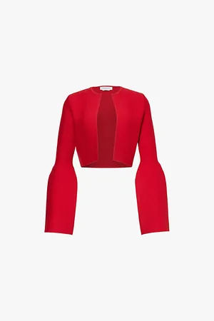 GABRIELA HEARST Katlin Cropped Slim-fit Wool Jacket