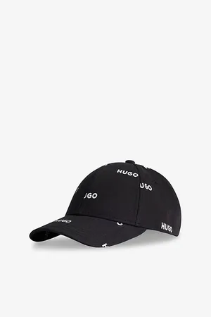 HUGO BOSS Logo-print Cotton Baseball Cap