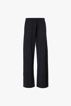LE KASHA Suria Drawstring Waistband Straight-leg Mid-rise Organic-cashmere Trousers