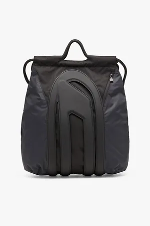 Diesel Cage-d Logo-badge Large Nylon Tote Bag